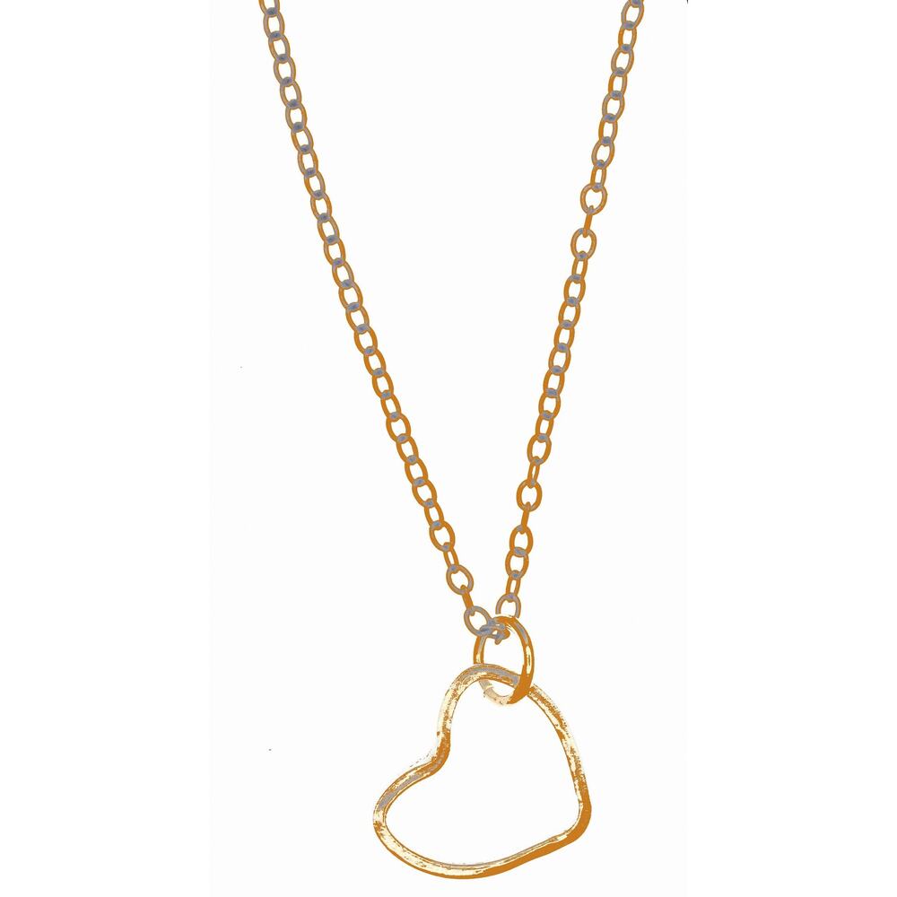 Copper Penny "Heart" Pendant Necklace